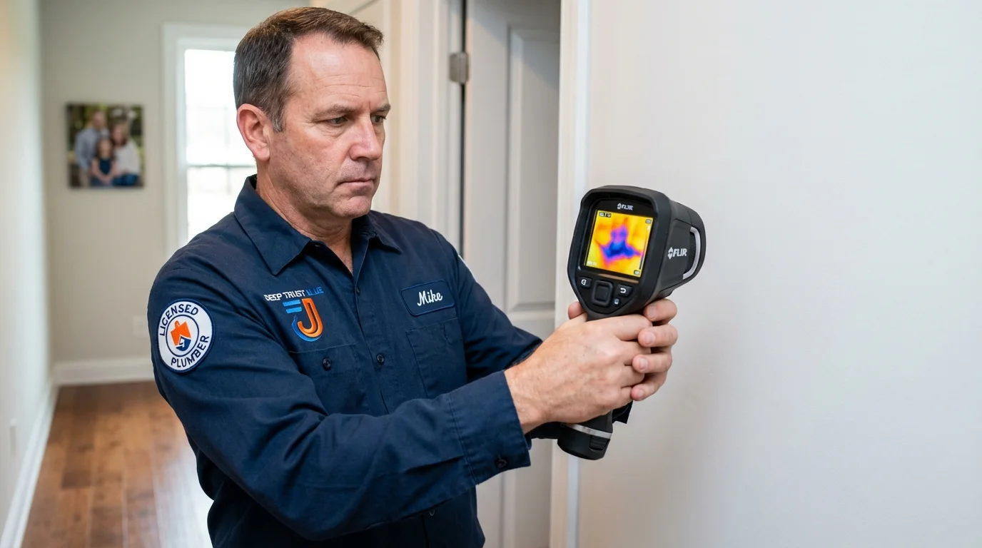 Thermal imaging leak detection by Johns Plumbing LLC in Pine Level